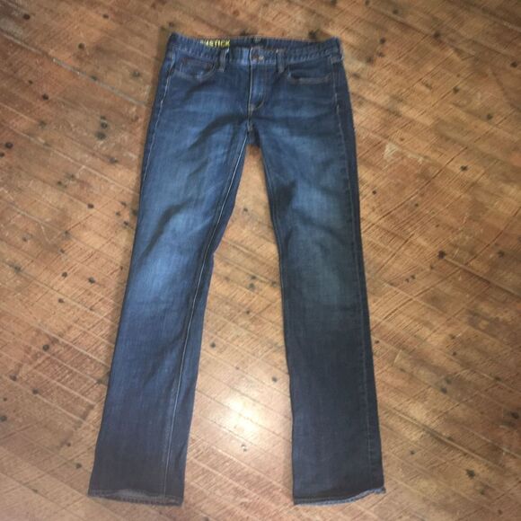 J Crew Factory Matchstick 30R dark wash wedgie jeans - Picture 2 of 5